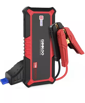 $140 • Buy GOOLOO GP2000 Upgrade 2000A Peak SuperSafe Car Jump Starter USB Quick Charge 3.0