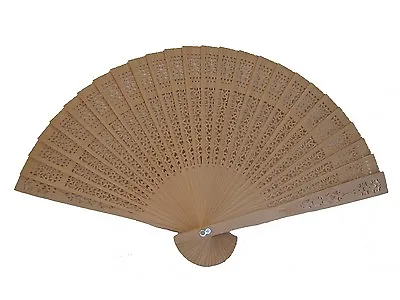 $10.93 • Buy 4 Pcs Of Chinese Sandalwood Folding Hand Fan For Wedding Bridal Party, Baby Show