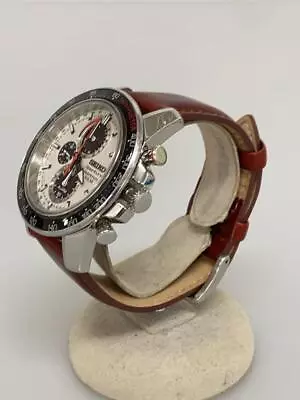 SEIKO Sportura Perpetual Solar V198-0AA0 Analog Wristwatch 34mm Men's  • $414.88