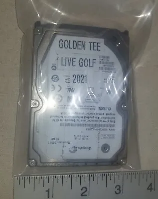Golden Tee LIVE Golf Arcade Game Replacement Hard Drive 2021 Courses • $27.50