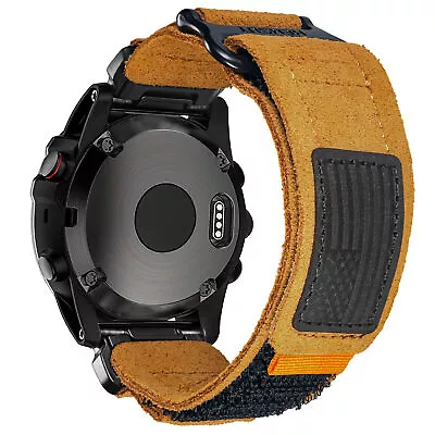 Rugged Garmin Watch Band Quick Fit Strap For Fenix Approach MARQ Quatix D2 • $40.69