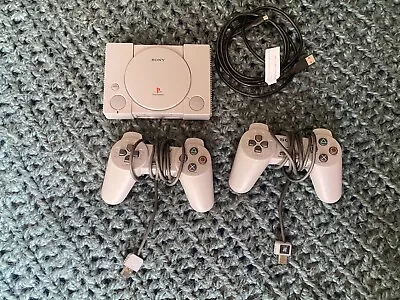 Sony PlayStation Classic Gray Console - Tested Working Nice • $50