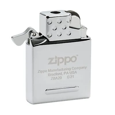 Zippo Lighter Yellow Flame Butane Insert Windproof Flame Refillable Fuel • $37.75