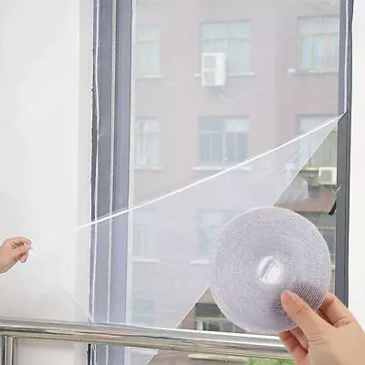 Magic Door Screen Magnetic Mesh Net Anti Mosquito Insect Fly Bug Curtain Home UK • £3.98