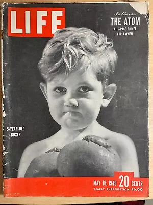 LIFE MAGAZINE May 16 1949 The ATOM • $9