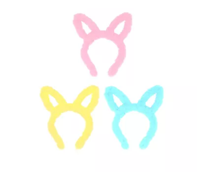 Fluffy Bunny Ears Headband Rabbit Easter Fancy Dress World Book Day Animal • £3.99