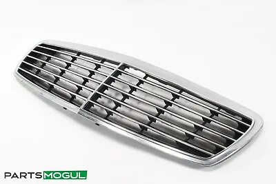 03-06 Mercedes W211 E500 E320 E55 Front Hood Radiator Grille Grill Chrome • $105