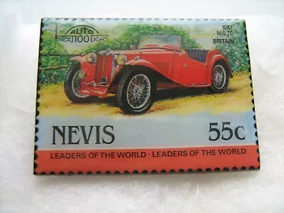 1947 MG-TC  British Postage Stamp Commemorative  Hat-jacket Pin From Old Stock • $17.95