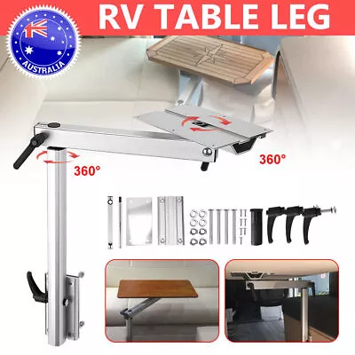 Adjustable Rv Table Leg Swivel Foldable For Marine Caravan Camper Aluminum Alloy • $80.08