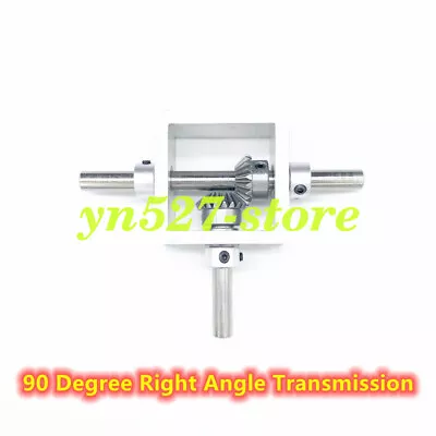 1PC 90 Degree Right Angle Transmission Reversing Gearbox Small Bevel Gear 1:1 • $36.60