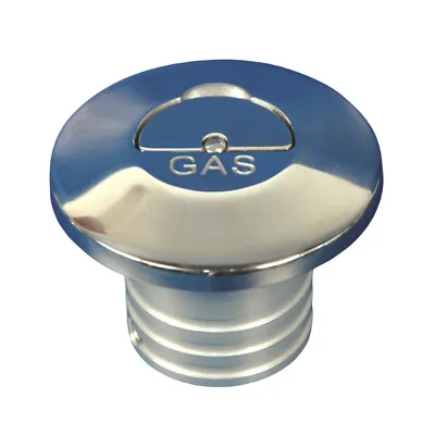 Eddie Marine 265-33 Boat Marine 1-1/2” Stainless Steel Flip Tab Gas Fuel Fill • $79.95