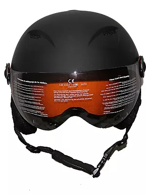 Visor Ski Snowboard Helmet Goggle Visor Helmet XL 60-62cm Unisex Black 2019 New  • $30