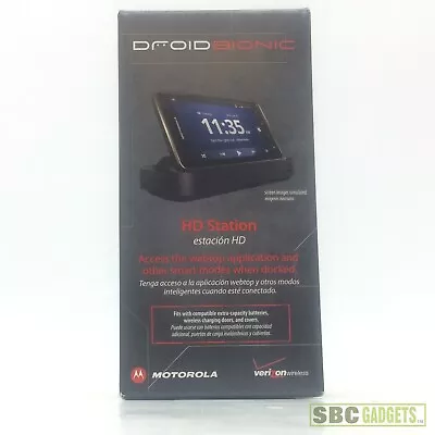 NEW Motorola Verizon Driod Bionic HD STATION MOTBIOHDDOK • $16.96