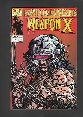 🔥🔥 Marvel Comics Presents #79 (1991) (9.4/NM) 1st Complete Weapon X  🔥🔥 • $34.43