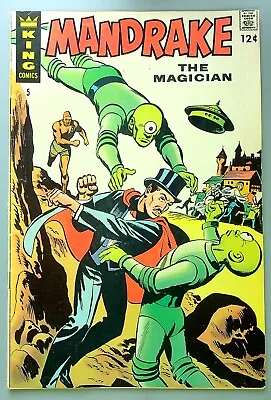 Mandrake The Magician #5 ~ KING 1967 ~  Fred Fredericks Cvr  VG/FN • $9.99