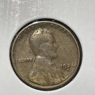 1924-S 1C BN Lincoln Cent C138 • $4