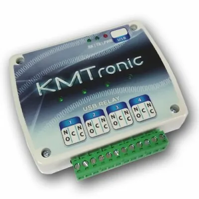 £42 • Buy KMTronic USB Relay Controller - Four Channel With Clips For DIN Mount Rail