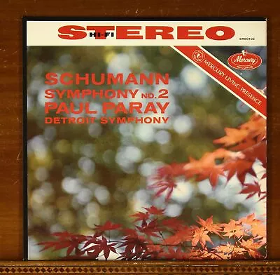 Schumann Symphony No 2 LP Mercury Living Presence SR 90102 FR-2 Paray HEAR MP3 • $16