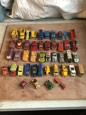 Matchbox Lesney Cars Bundle Large Joblot X44 Early Vintage Rare • £35