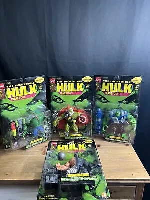 Set Of 4 The Incredible Hulk Transformations Figures New Maestro Absorbing Man • $127.96