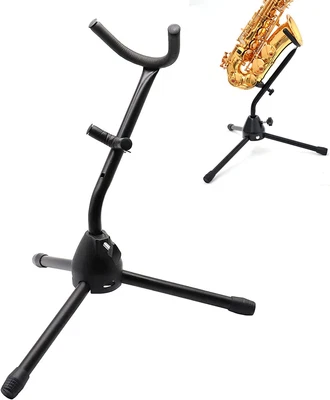 $34.53 • Buy Saxophone Stand, Foldable Alto/Tenor Sax Stand Portable Saxophone Bracket Adjust