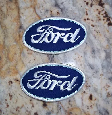 Vintage Ford Oval Service Uniform Hat Jacket Car Embroidered Patch Emblem Nos • $13