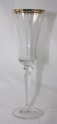 Mikasa Jamestown Champagne Flute Clear With Gold Trim 9   #1 • $9.99