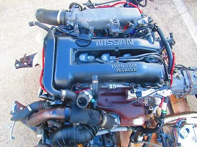 JDM Nissan Silvia S14 Kouki Engine SR20DET S14 Motor 5 Speed Transmission 240sx • $10500