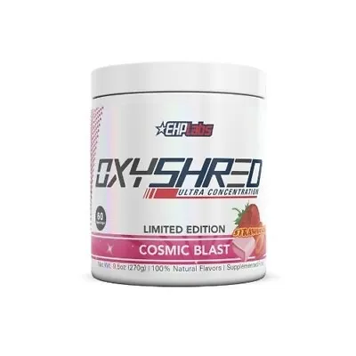 $62.95 • Buy EHPLabs Oxyshred Fat Burner 60 Serves Cosmic Blast Natural Weight Loss Aid