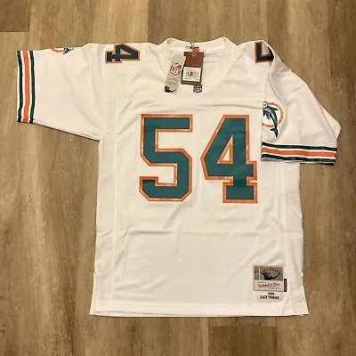 $129.99 • Buy Authentic Mitchell & Ness Zach Thomas 1996 Miami Dolphins NFL  Jersey #54 Sz Lg