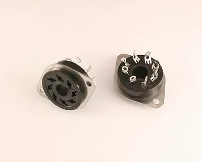 1x 8 Pin Octal Style Tube Relay Socket 77MIP8 Wire Pro Amphenol 77-MIP8 USA Made • $24.99