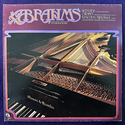LINCOLN MAYORGA Brahms Variations Chopin Handel SHEFFIELD LAB Ltd Ed GERMANY D2D • $17.49