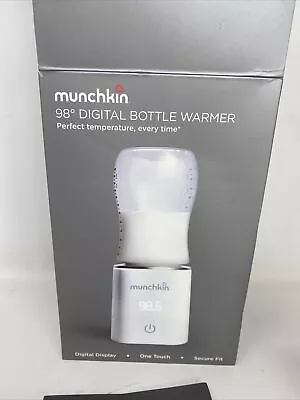 Munchkin 98° Digital Bottle Warmer Perfect Temperature New/Open Box D77 • $16