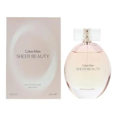 Calvin Klein CK Sheer Beauty EDT Ladies Womens Fragrance Perfume 100ml • £39.99