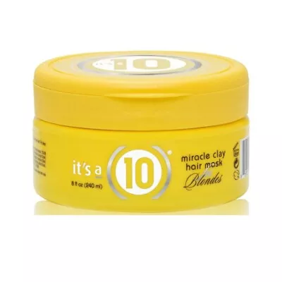 It's A 10 Miracle Clay Hair Mask For Blondes 8oz • $27.33