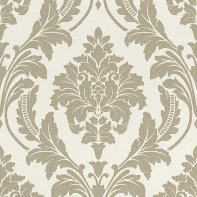 £8.95 • Buy Rasch Glam Shimmering Damask Paste The Wall Wallpaper Antique Gold 541632