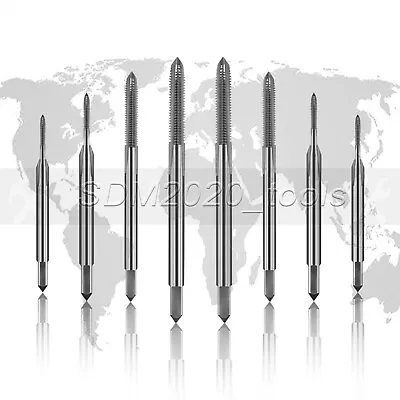 ✅ M0.8 ~ M3.0 Right-hand Machine Straight Flute Tap HSS Threading Tools • $3.99