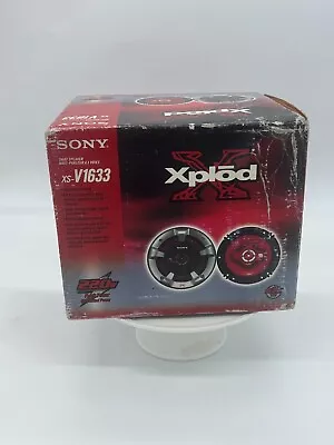 Open Box XS-V1633 Xplod Sony 3 Way Speaker 220W • $89.99