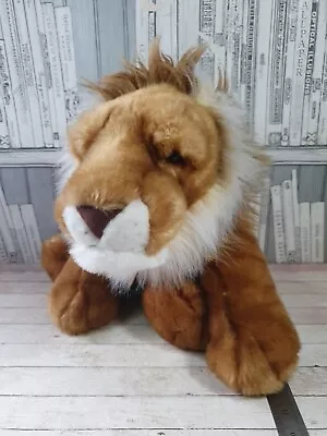 Keel Toys Lion Plush WWF Endangered Species Soft Toy Large 16”  • £14.95