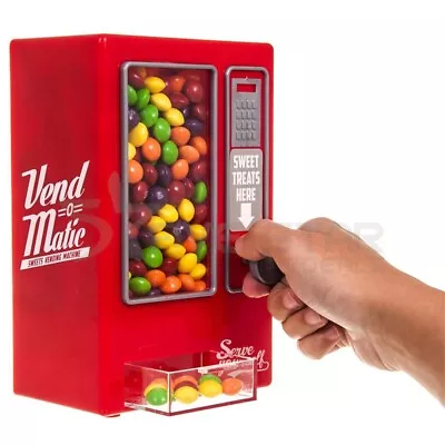 £34.99 • Buy 🇬🇧mini Sweet Vending Machine Jelly Beans Inc Nuts Candy Dispenser Lots Of Fun