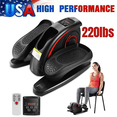 Under Desk Elliptical Machines Electric Pedal Bike Exerciser Trainer Portable^ • $139.99