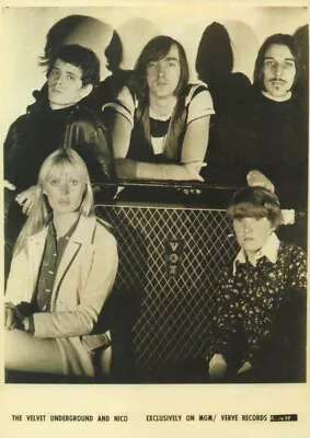 £4.99 • Buy The Velvet Underground & Nico - Excusively - Full Size Magazine Advert