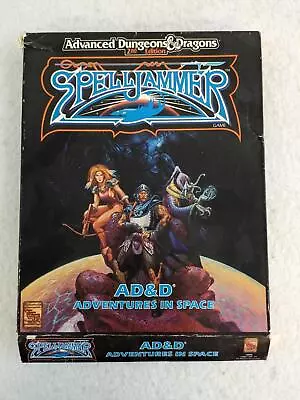 Advanced Dungeons & Dragons SPELLJAMMER AD&D ADVENTURES IN SPACE 1989 TSR Game • $99.95