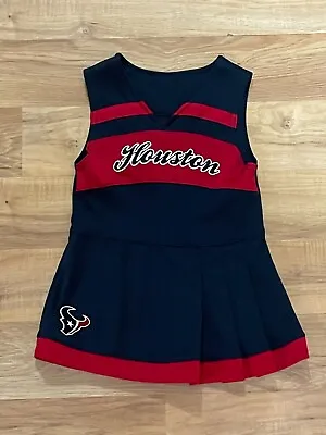 $9.99 • Buy Houston Texans NFL Toddler Girls Cheerleader Outfit Size 2T