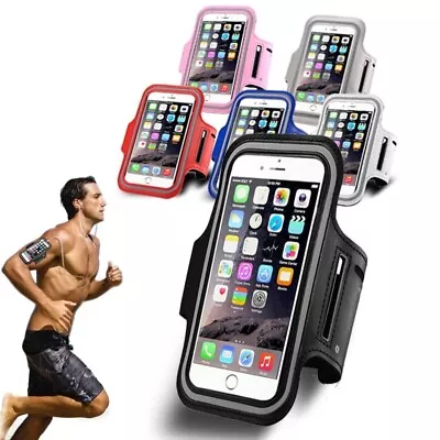 £5.89 • Buy Apple IPhone 11 XS MAX XR 8 Sports Armband Case Holder Gym Running Jogging Strap