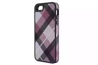 Speck - Fabshell Case For Apple Iphone 5 5s 5c Se - Megaplaid Mulberry/black • $5.15
