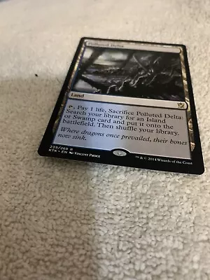 MTG Polluted Delta Khans Of Tarkir 239/269 Regular Rare • $30