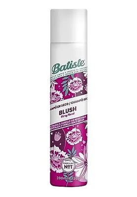 Batiste Dry Shampoo In Blush 200ml Floral Flirty Fragrance Refresh Hair Washes • £4.15