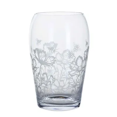 Dartington Crystal Wide Vase Bees And Cosmos • £48.83