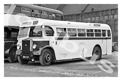 Bus Photograph SHEFFIELD C.T. MWA 763 [63] '59 • £1.25